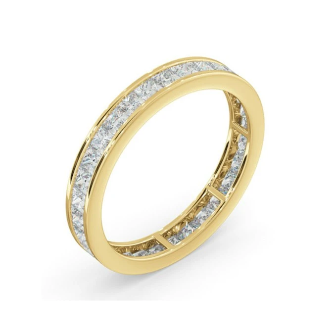 Eternity Ring Lauren 18K Gold Diamond 1.50ct G/Vs 2 Eternity Ring Lauren 18K Gold Diamond 1.50ct G/Vs - Image 2