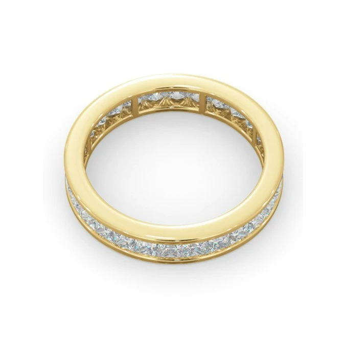 Eternity Ring Lauren 18K Gold Diamond 2.00ct H/Si 4 Eternity Ring Lauren 18K Gold Diamond 2.00ct H/Si - Image 4