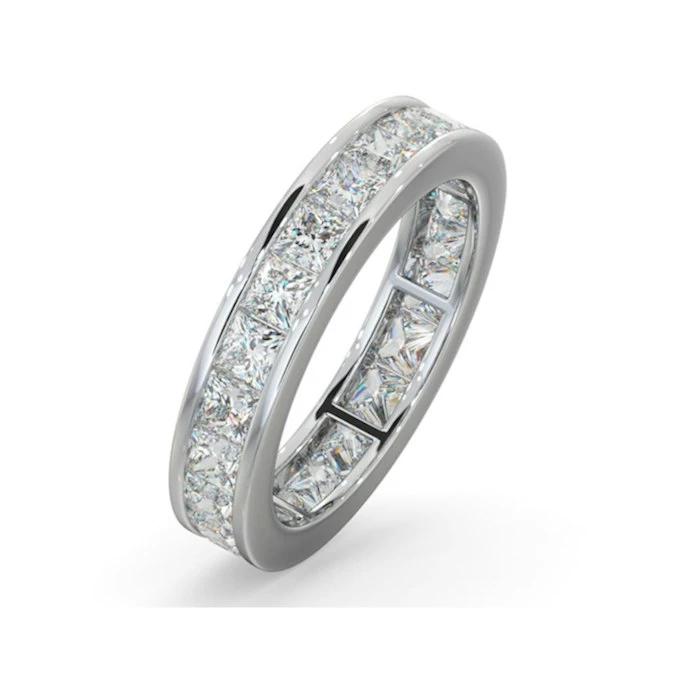 Eternity Ring Lauren 18K White Gold Diamond 3.00ct H/Si 1 Eternity Ring Lauren 18K White Gold Diamond 3.00ct H/Si