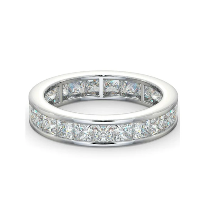 Eternity Ring Lauren 18K White Gold Diamond 3.00ct H/Si 3 Eternity Ring Lauren 18K White Gold Diamond 3.00ct H/Si - Image 3