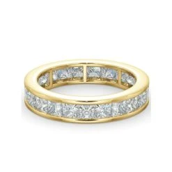 Eternity Ring Lauren 18K Gold Diamond 3.00ct H/Si -The Diamond Store HG31 300Y2 1