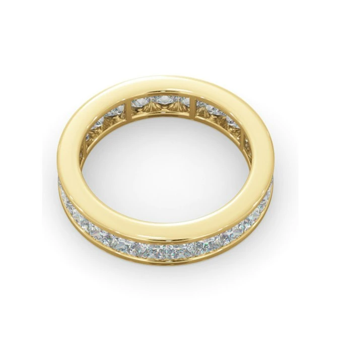 Eternity Ring Lauren 18K Gold Diamond 3.00ct G/Vs 4 Eternity Ring Lauren 18K Gold Diamond 3.00ct G/Vs - Image 4