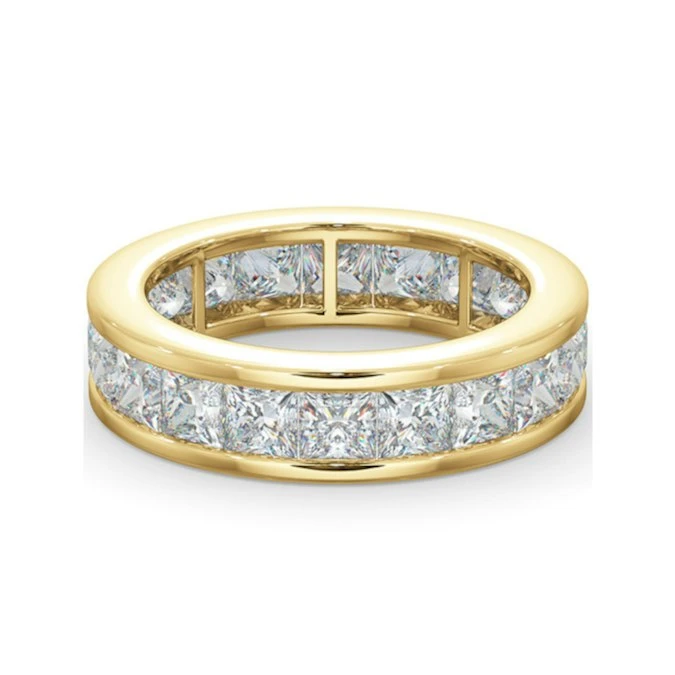 Eternity Ring Lauren 18K Gold Diamond 5.00ct G/Vs 3 Eternity Ring Lauren 18K Gold Diamond 5.00ct G/Vs - Image 3