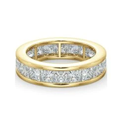 Eternity Ring Lauren 18K Gold Diamond 5.00ct H/Si -The Diamond Store HG31 500Y2