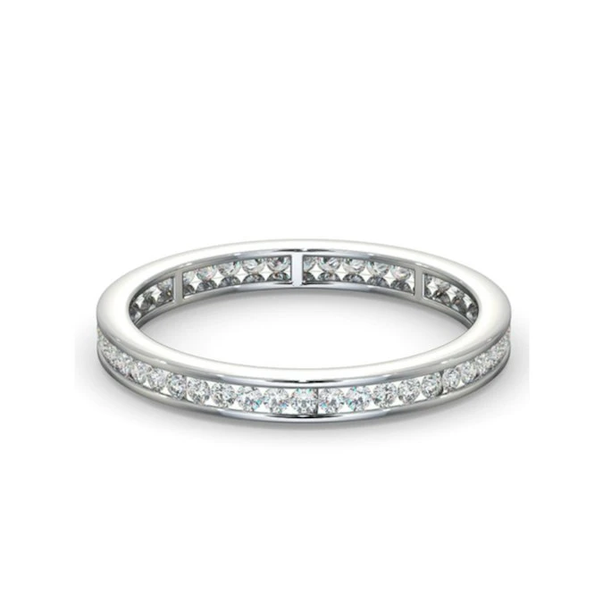 Diamond Eternity Ring Rae Channel Set 0.50ct G/Vs In 18K White Gold 3 Diamond Eternity Ring Rae Channel Set 0.50ct G/Vs In 18K White Gold - Image 3