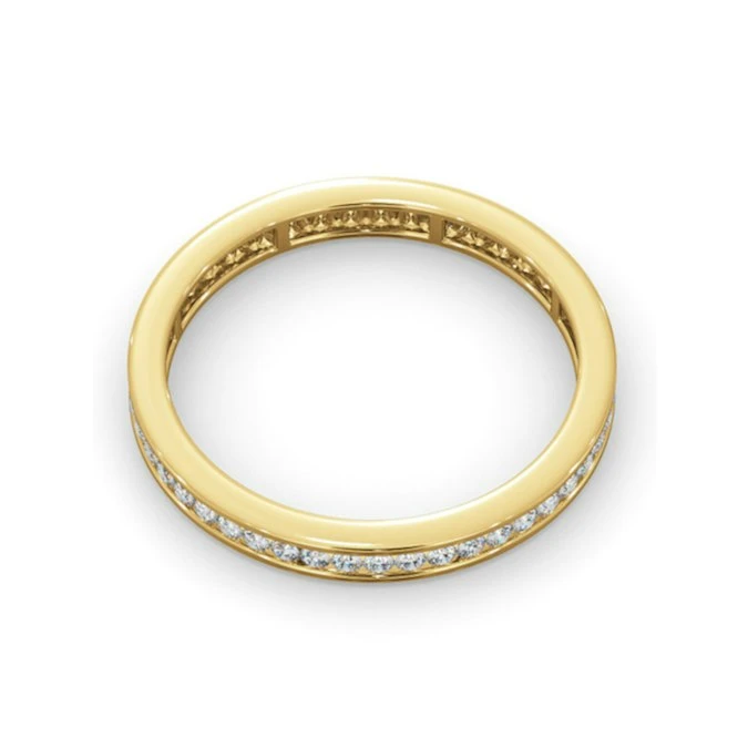 Diamond Eternity Ring Rae Channel Set 0.50ct G/Vs In 18K Gold 4 Diamond Eternity Ring Rae Channel Set 0.50ct G/Vs In 18K Gold - Image 4