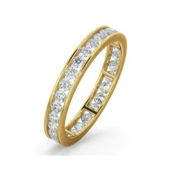 Rae Lab Diamond Eternity Ring Channel Set 1.00ct G/Vs In 18K Gold