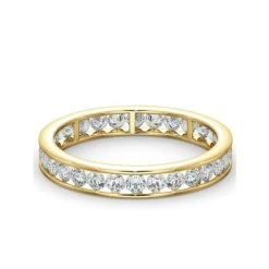 Diamond Eternity Ring Rae Channel Set 1.00ct G/Vs In 18K Gold 8 Diamond Eternity Ring Rae Channel Set 1.00ct G/Vs In 18K Gold -The Diamond Store HG33 100Y2
