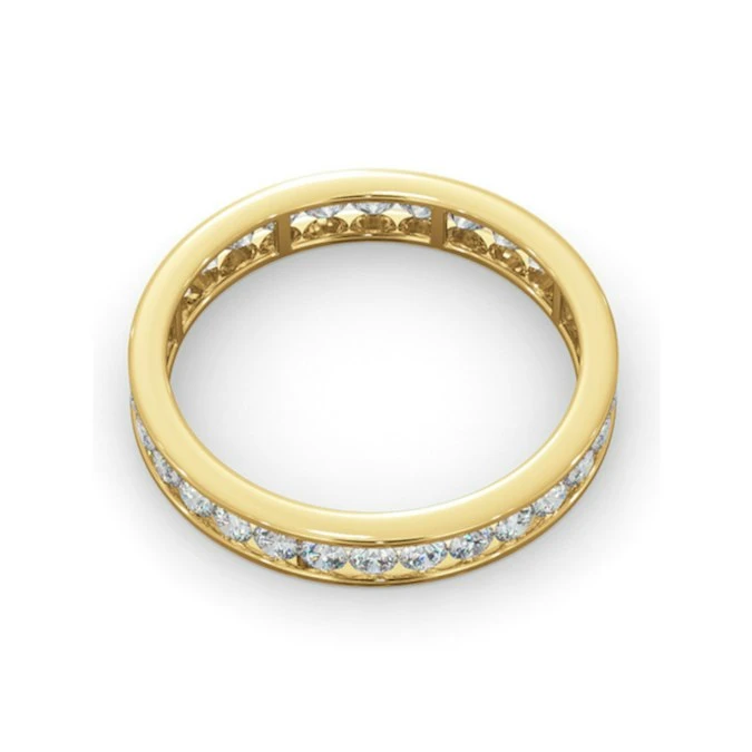 Diamond Eternity Ring Rae Channel Set 1.00ct G/Vs In 18K Gold 4 Diamond Eternity Ring Rae Channel Set 1.00ct G/Vs In 18K Gold - Image 4
