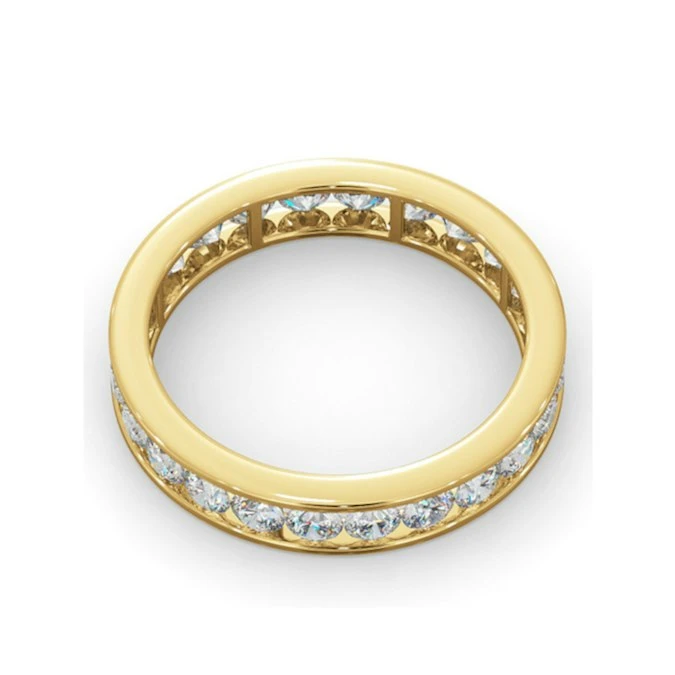 Diamond Eternity Ring Rae Channel Set 1.50ct G/Vs In 18K Gold 4 Diamond Eternity Ring Rae Channel Set 1.50ct G/Vs In 18K Gold - Image 4