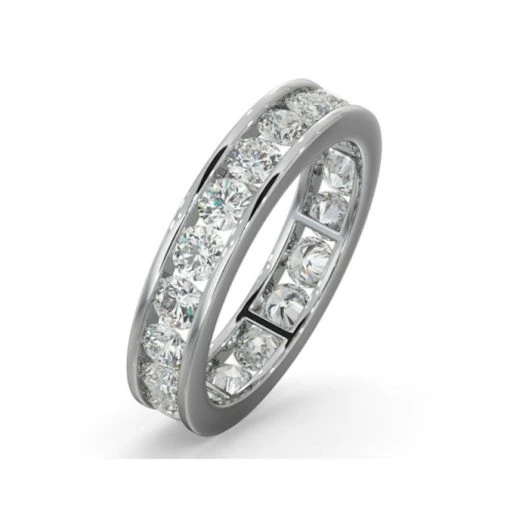 Rae Lab Diamond Eternity Ring Channel Set 2.00ct G/Vs 18K White Gold 8 Rae Lab Diamond Eternity Ring Channel Set 2.00ct G/Vs 18K White Gold -The Diamond Store HG33 200W0 7