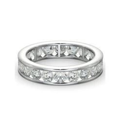 Rae Lab Diamond Eternity Ring Channel Set 2.00ct G/Vs In Platinum -The Diamond Store HG33 200W2 4