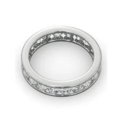 Rae Lab Diamond Eternity Ring Channel Set 2.00ct G/Vs In Platinum -The Diamond Store HG33 200W3 4