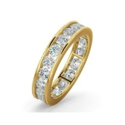Rae Lab Diamond Eternity Ring Channel Set 2.00ct G/Vs In 18K Gold