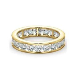 Rae Lab Diamond Eternity Ring Channel Set 2.00ct H/Si In 18K Gold -The Diamond Store HG33 200Y2 3
