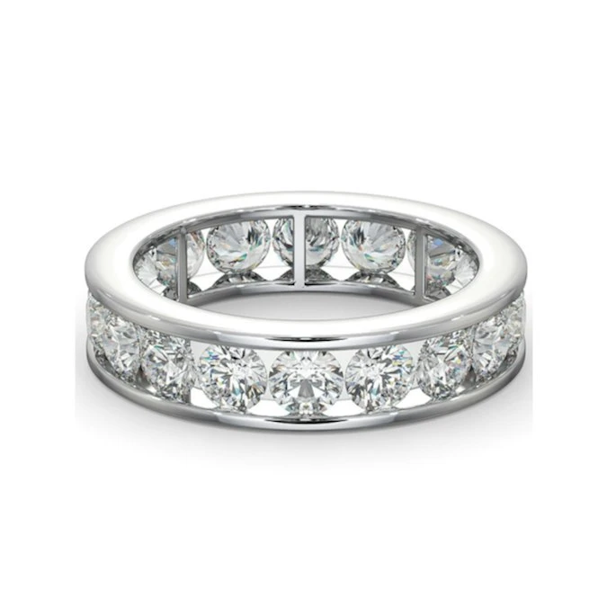 Diamond Eternity Ring Rae Channel Set 3.00ct G/Vs In Platinum 3 Diamond Eternity Ring Rae Channel Set 3.00ct G/Vs In Platinum - Image 3