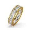 Diamond Eternity Ring Rae Channel Set 3.00ct H/Si In 18K Gold