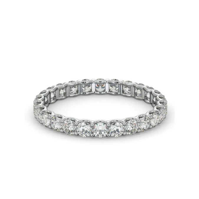 Eternity Ring Chloe Platinum Diamond 1.00ct G/Vs 3 Eternity Ring Chloe Platinum Diamond 1.00ct G/Vs - Image 3