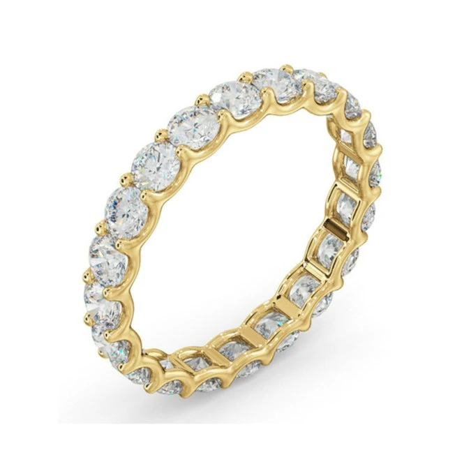 Eternity Ring Chloe 18K Gold Diamond 2.00ct H/Si 2 Eternity Ring Chloe 18K Gold Diamond 2.00ct H/Si - Image 2