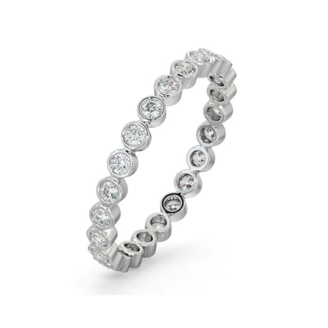 Eternity Ring Emily Platinum Diamond 0.50ct G/Vs 1 Eternity Ring Emily Platinum Diamond 0.50ct G/Vs
