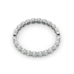 Eternity Ring Emily 18K White Gold Diamond 0.50ct H/Si 9 Eternity Ring Emily 18K White Gold Diamond 0.50ct H/Si -The Diamond Store HG35 050W3 1