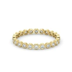 Eternity Ring Emily 18K Gold Diamond 0.50ct H/Si 8 Eternity Ring Emily 18K Gold Diamond 0.50ct H/Si -The Diamond Store HG35 050Y2