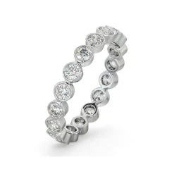 Eternity Ring Emily 18K White Gold Diamond 1.00ct G/Vs