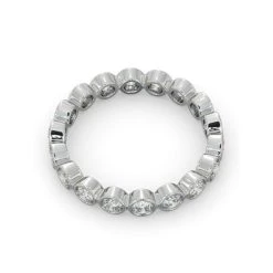 Eternity Ring Emily Platinum Diamond 1.00ct H/Si -The Diamond Store HG35 100W3 2