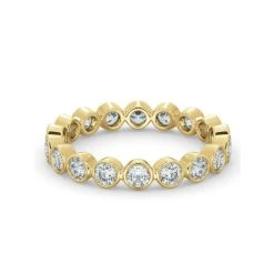 Eternity Ring Emily 18K Gold Diamond 1.00ct G/Vs 8 Eternity Ring Emily 18K Gold Diamond 1.00ct G/Vs -The Diamond Store HG35 100Y2