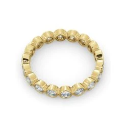 Eternity Ring Emily 18K Gold Diamond 1.00ct G/Vs 9 Eternity Ring Emily 18K Gold Diamond 1.00ct G/Vs -The Diamond Store HG35 100Y3