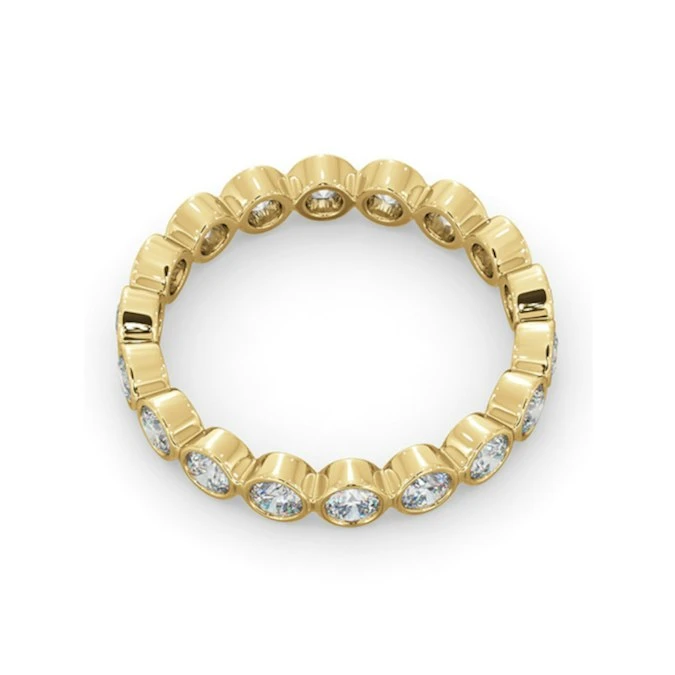 Eternity Ring Emily 18K Gold Diamond 1.00ct G/Vs 4 Eternity Ring Emily 18K Gold Diamond 1.00ct G/Vs - Image 4