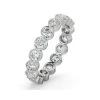 Eternity Ring Emily 18K White Gold Diamond 2.00ct H/Si
