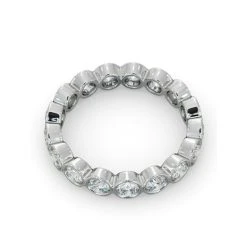 Eternity Ring Emily 18K White Gold Diamond 2.00ct H/Si 9 Eternity Ring Emily 18K White Gold Diamond 2.00ct H/Si -The Diamond Store HG35 200W3