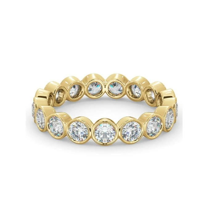 Eternity Ring Emily 18K Gold Diamond 2.00ct G/Vs 3 Eternity Ring Emily 18K Gold Diamond 2.00ct G/Vs - Image 3