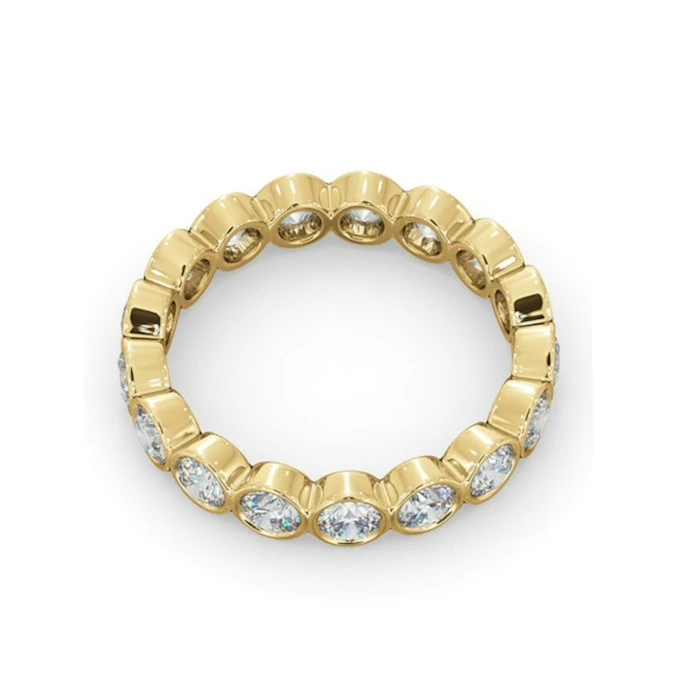 Eternity Ring Emily 18K Gold Diamond 2.00ct G/Vs 4 Eternity Ring Emily 18K Gold Diamond 2.00ct G/Vs - Image 4