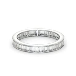 Eternity Ring Grace 18K White Gold Diamond 1.00ct H/Si -The Diamond Store HG45 100W2 2