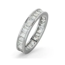 Eternity Ring Grace 18K White Gold Diamond 1.50ct G/Vs