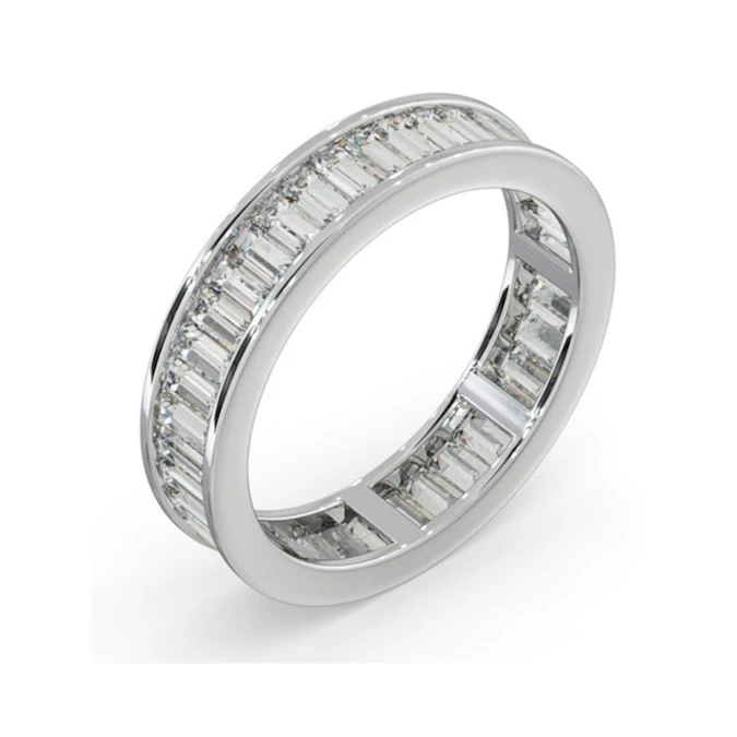 Eternity Ring Grace Platinum Diamond 2.00ct H/Si 2 Eternity Ring Grace Platinum Diamond 2.00ct H/Si - Image 2