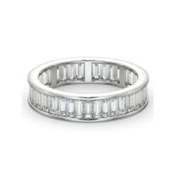 Eternity Ring Grace Platinum Diamond 2.00ct H/Si 8 Eternity Ring Grace Platinum Diamond 2.00ct H/Si -The Diamond Store HG45 200W2