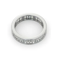 Eternity Ring Grace Platinum Diamond 2.00ct H/Si 9 Eternity Ring Grace Platinum Diamond 2.00ct H/Si -The Diamond Store HG45 200W3