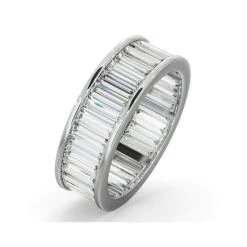 Eternity Ring Grace Platinum Diamond 5.00ct G/Vs