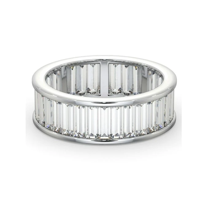 Eternity Ring Grace Platinum Diamond 5.00ct G/Vs 3 Eternity Ring Grace Platinum Diamond 5.00ct G/Vs - Image 3