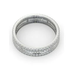 Eternity Ring Katie 18K White Gold Diamond 1.00ct H/Si -The Diamond Store HG49 100W3 1