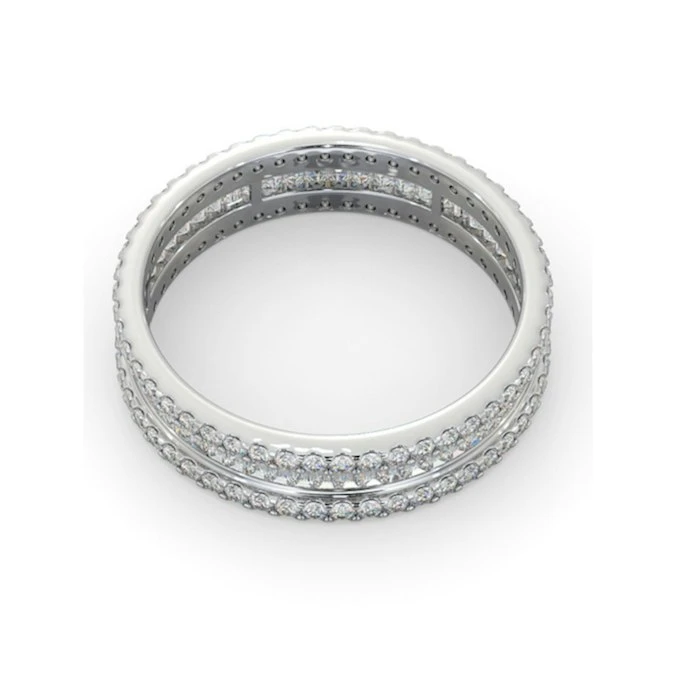 Eternity Ring Katie Platinum Diamond 1.00ct G/Vs 4 Eternity Ring Katie Platinum Diamond 1.00ct G/Vs - Image 4