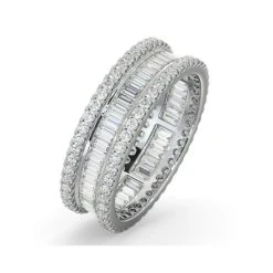 Eternity Ring Katie Platinum Diamond 2.00ct H/Si