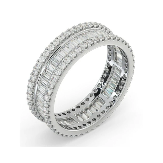Eternity Ring Katie Platinum Diamond 2.00ct G/Vs 2 Eternity Ring Katie Platinum Diamond 2.00ct G/Vs - Image 2
