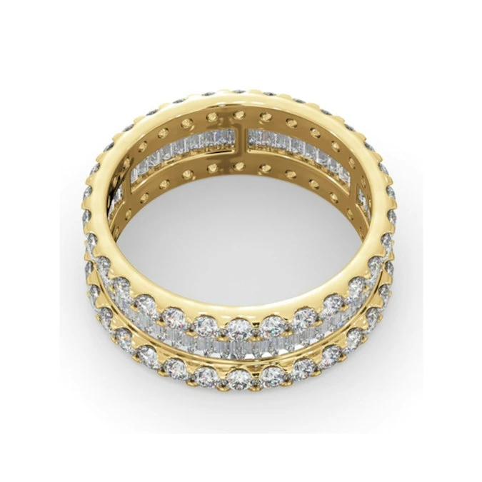 Eternity Ring Katie 18K Gold Diamond 3.00ct G/Vs 4 Eternity Ring Katie 18K Gold Diamond 3.00ct G/Vs - Image 4