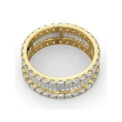 Eternity Ring Katie 18K Gold Diamond 3.00ct H/Si -The Diamond Store HG49 300Y3
