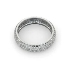 Eternity Ring Sara 18K White Gold Diamond 1.00ct H/Si -The Diamond Store HG55 100W3 2