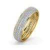 Eternity Ring Sara 18K Gold Diamond 1.00ct H/Si